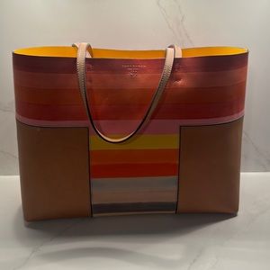 Tory Burch Leather Tote Bag